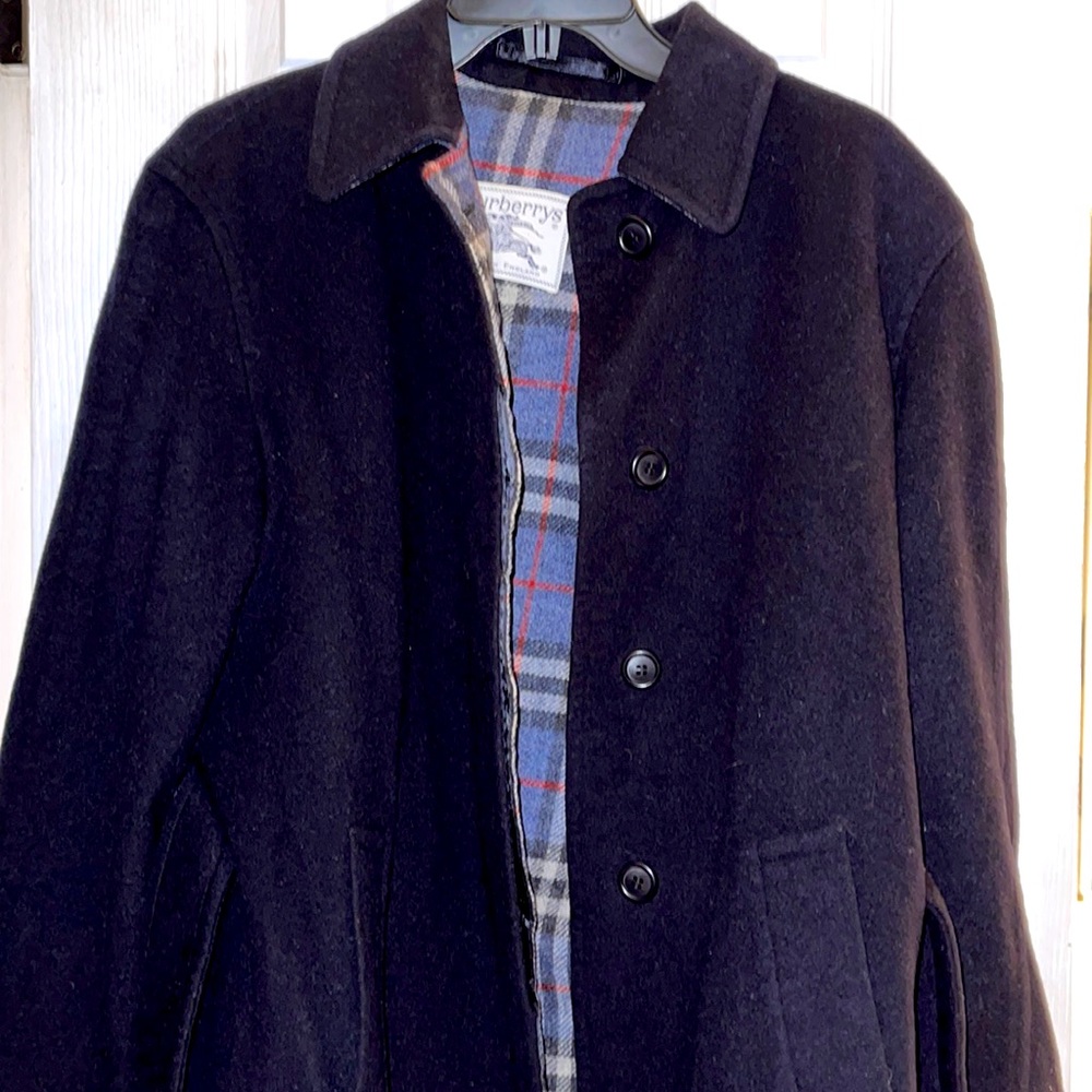 Burberry wool coat vintage